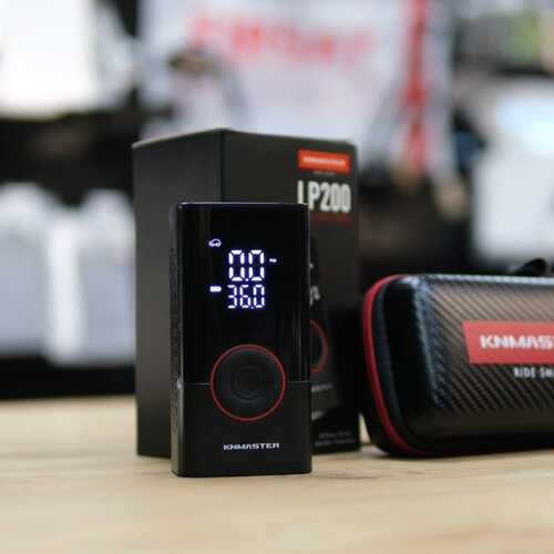 KNMASTER LP200 - 150 PSI Dijital Göstergeli Şarjlı Hava Pompası