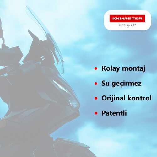 KNMASTER MA1200 HONDA ADV 350 Uyumlu Elektrikli Ön Cam Mekanizması 2025