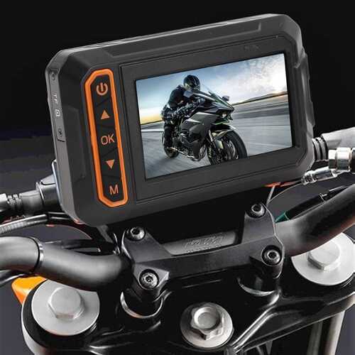 KNMASTER MOTOCAM 1000 Çift Kameralı Full HD Motosiklet DVR Sistemi