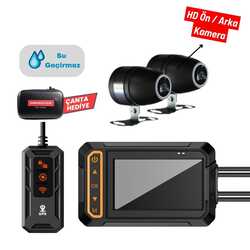 KNMASTER MOTOCAM 1000 Çift Kameralı Full HD Motosiklet DVR Sistemi - Thumbnail