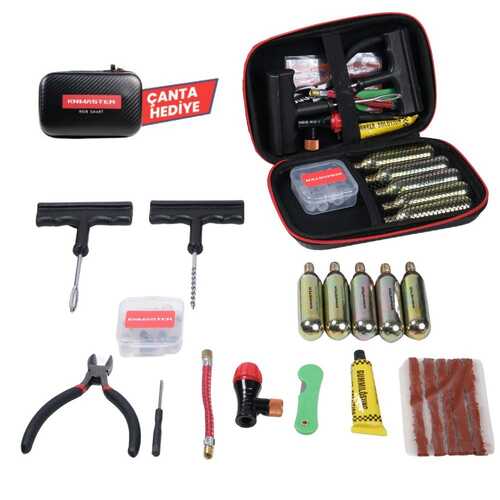 KNMASTER Motosiklet Lastik Tamir Kiti