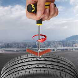 KNMASTER Motosiklet Lastik Tamir Kiti - Thumbnail