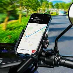 KNMASTER TT-200 Tüm Motosikletlere Uyumlu Telefon Tutucu - Thumbnail