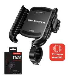 KNMASTER - KNMASTER TT-400 Titreşim Önleyici Motosiklet Telefon Tutucu