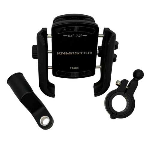 KNMASTER TT-400 Titreşim Önleyici Motosiklet Telefon Tutucu