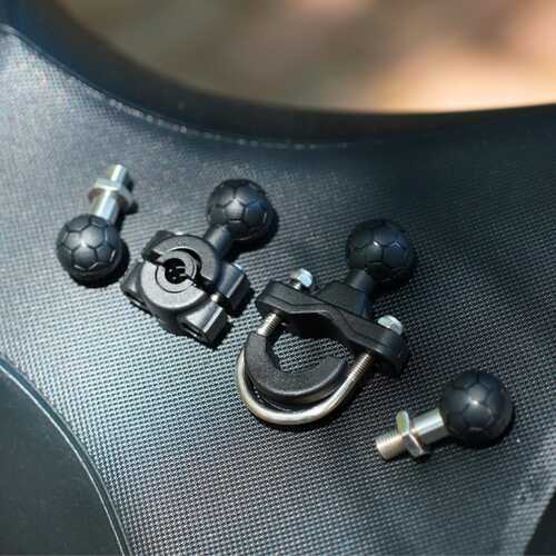 KNMASTER TT-860 Titreşim Önleyici Motosiklet Telefon Tutucu