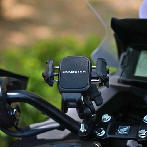 KNMASTER TT-870 Titreşim Önleyici Motosiklet Telefon Tutucu