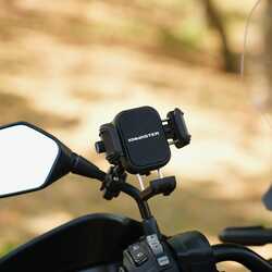KNMASTER - KNMASTER TT-870 Titreşim Önleyici Motosiklet Telefon Tutucu (1)