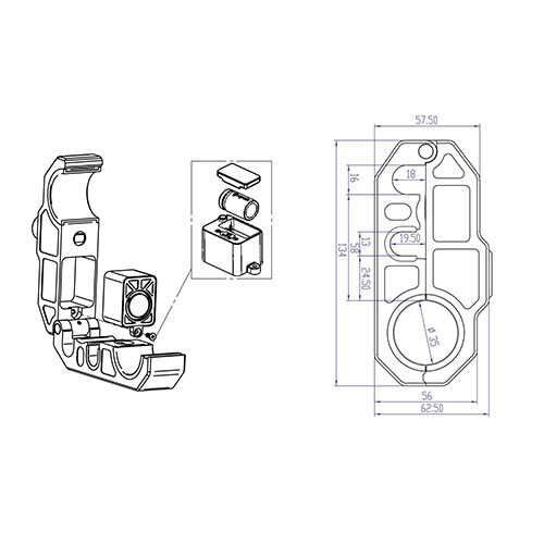 KOVIX KHL-B ALARMLI GİDON FREN KİLİT