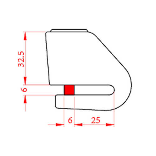 KOVIX KN1-BM DİSK KİLİT GRİ