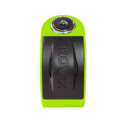 KOVIX KT6/CB-FG ALARMLI DİSK KİLİT YEŞİL - Thumbnail