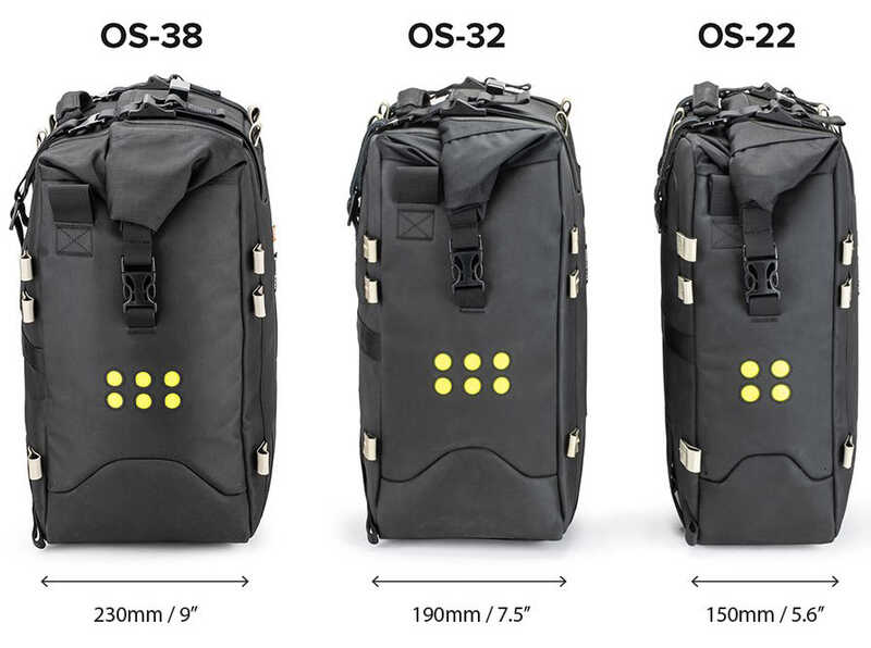 KRIEGA OS-38 ADVENTURE YAN ÇANTA KRIEGA ARKA ÇANTALAR