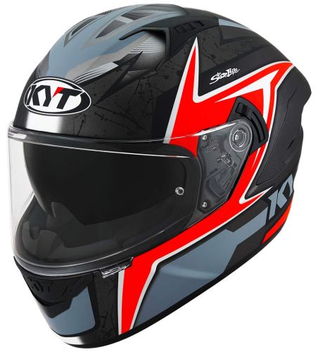 KYT NF-R KASK MINDSET MATT ANTH-RED