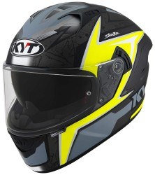 KYT NF-R KASK MINDSET MATT ANTH-YELLOW - Thumbnail