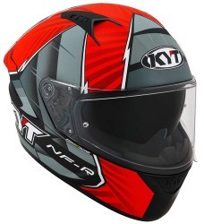 KYT - KYT NF-R KASK XAVI FORES REPLICA 2021 MATT BLACK-RED (1)