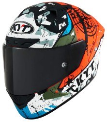 KYT NZ-RACE KASK BLAZING MATT RED - Thumbnail