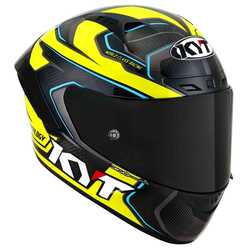 KYT NZ-RACE KASK CARBON COMPETITION YELLOW - Thumbnail