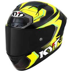 KYT NZ-RACE KASK CARBON COMPETITION YELLOW - Thumbnail
