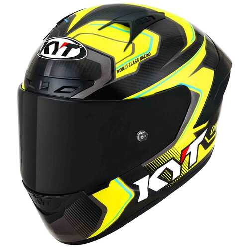 KYT NZ-RACE KASK CARBON COMPETITION YELLOW