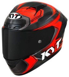KYT - KYT NZ-RACE KASK CARBON COMPETITION RED