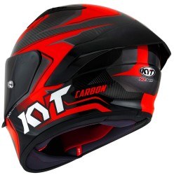 KYT NZ-RACE KASK CARBON COMPETITION RED - Thumbnail
