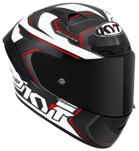 KYT NZ-RACE KASK CARBON COMPETITION WHITE
