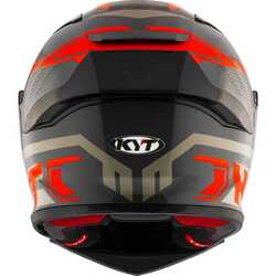 KYT R2R KASK OCTANE RED - Thumbnail