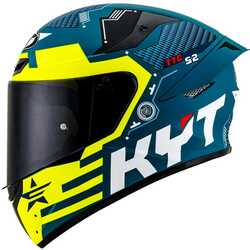 KYT TT-COURSE KASK FUSELAGE MAT SARI - Thumbnail