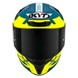 KYT TT-COURSE KASK FUSELAGE MAT SARI - Thumbnail