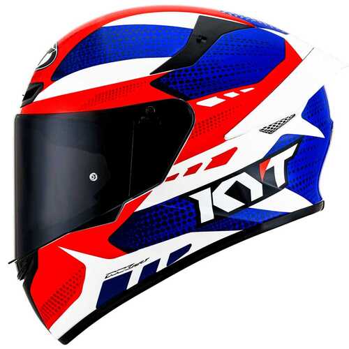 KYT TT-COURSE KASK GEAR MAVİ KIRMIZI