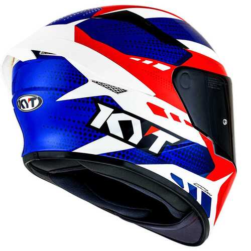 KYT TT-COURSE KASK GEAR MAVİ KIRMIZI