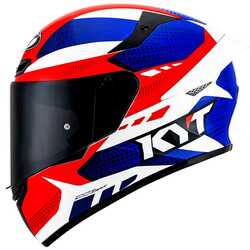 KYT TT-COURSE KASK GEAR MAVİ KIRMIZI - Thumbnail