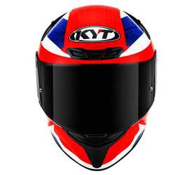 KYT - KYT TT-COURSE KASK GEAR MAVİ KIRMIZI (1)