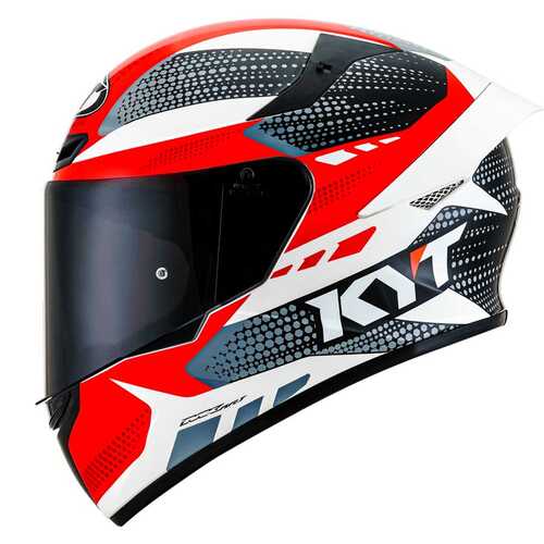 KYT TT-COURSE KASK GEAR SİYAH KIRMIZI