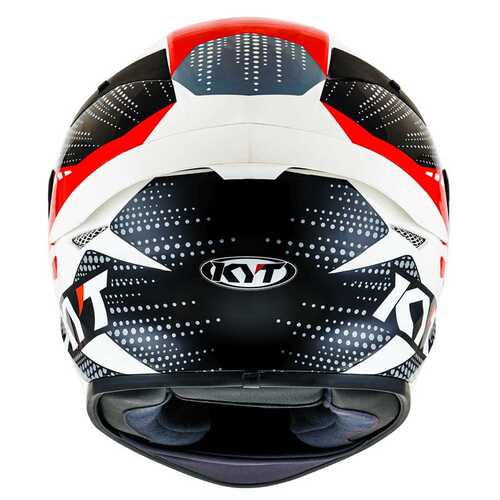 KYT TT-COURSE KASK GEAR SİYAH KIRMIZI