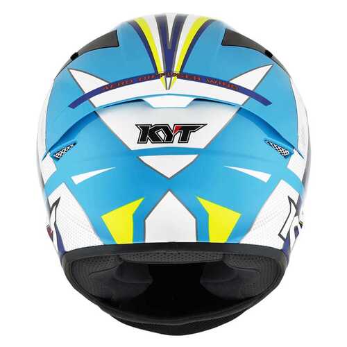 KYT TT-COURSE KASK GRAND PRIX AÇIK MAVİ BEYAZ