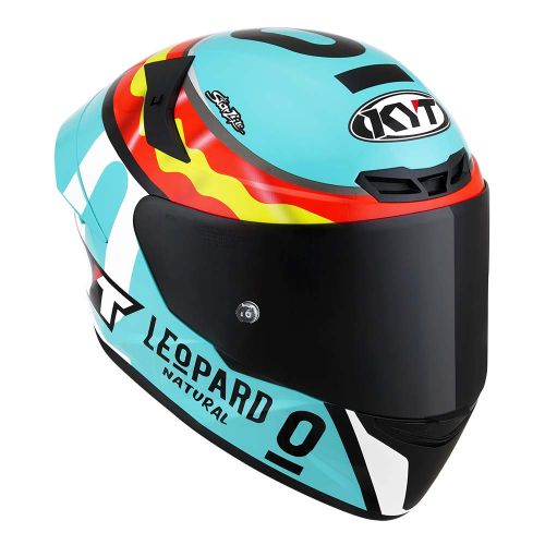 KYT TT-COURSE KASK LEOPARD REPLICA SPANIARD
