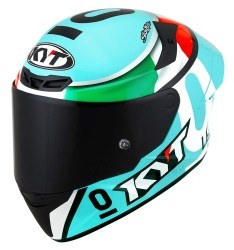 KYT - KYT TT-COURSE KASK LEOPARD REPLICA TROCOLORE