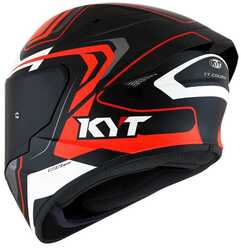 KYT TT-COURSE KASK OVERTECH SİYAH/TURUNCU - Thumbnail