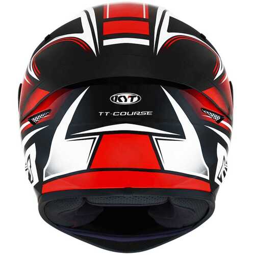 KYT TT-COURSE KASK TOURIST KIRMIZI FLUO