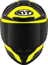 KYT - KYT TT-REVO KASK ELECTRON MATT SİYAH SARI (1)