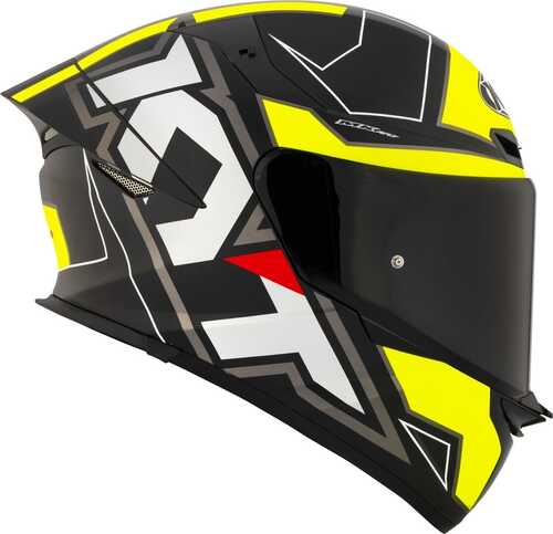 KYT TT-REVO KASK ELECTRON MATT SİYAH SARI