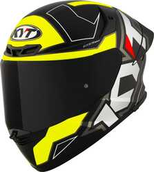 KYT - KYT TT-REVO KASK ELECTRON MATT SİYAH SARI
