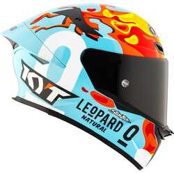 KYT TT-REVO KASK LEOPARD EDITION ARAGON - Thumbnail