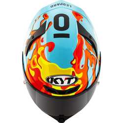 KYT TT-REVO KASK LEOPARD EDITION ARAGON - Thumbnail