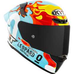 KYT TT-REVO KASK LEOPARD EDITION ARAGON - Thumbnail