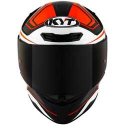 KYT TT-REVO KASK OVERTECH SİYAH TURUNCU - Thumbnail