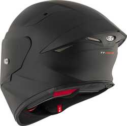 KYT TT-REVO KASK PLAIN MATT BLACK - Thumbnail