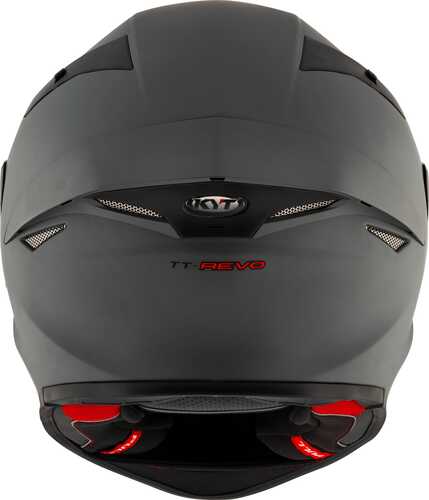 KYT TT-REVO KASK PLAIN MATT GRL GREY