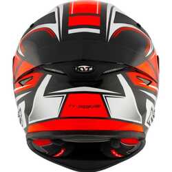 KYT TT-REVO KASK TOURIST RED FLUO - Thumbnail